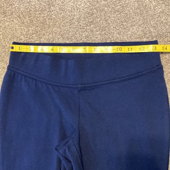 Lands’ End Mid-rise Starfish Leggings Navy XS/P (2-4) - Picture 4 of 16